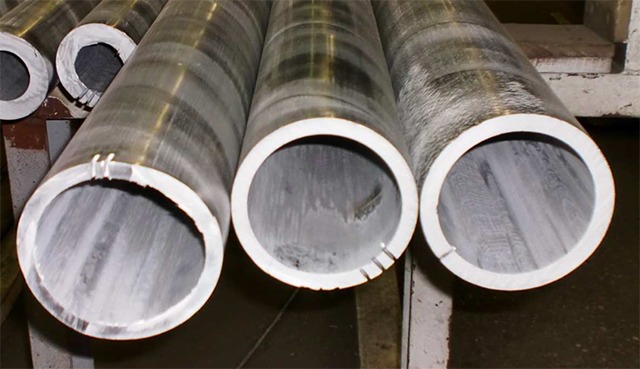 Trial tube extrusions fabricated of wrought AFA SS. Photo courtesy of Carpenter Technology Corp.