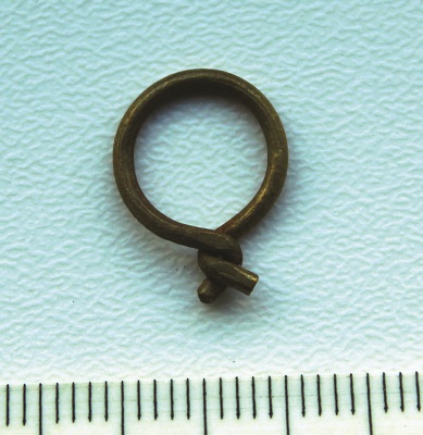 The cleaned and conserved link. Photo courtesy of Mark Dowsett with permission from the <i>Mary Rose</i> Trust.