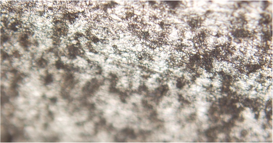 FIGURE 4 Microstructure of sheet metal at the inner surface.